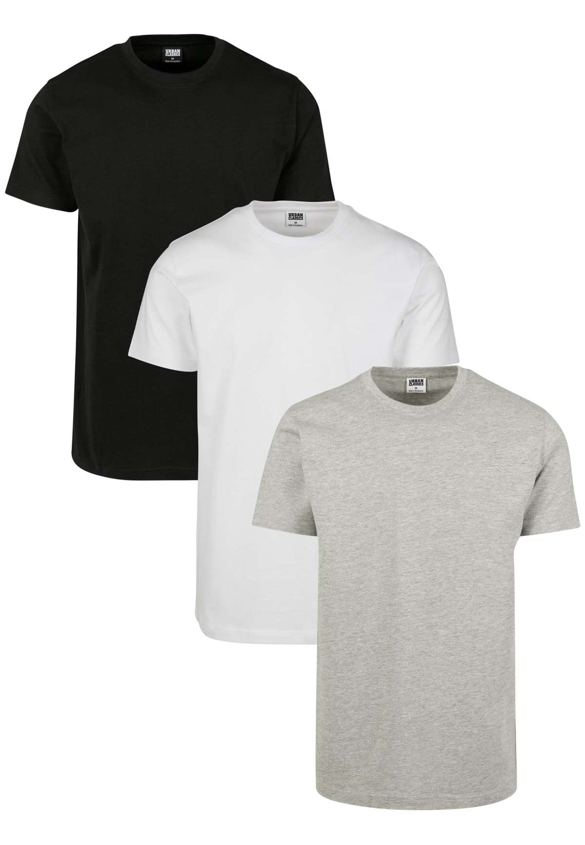 футболка Urban Classics Herren Basic Tee 3-Pack