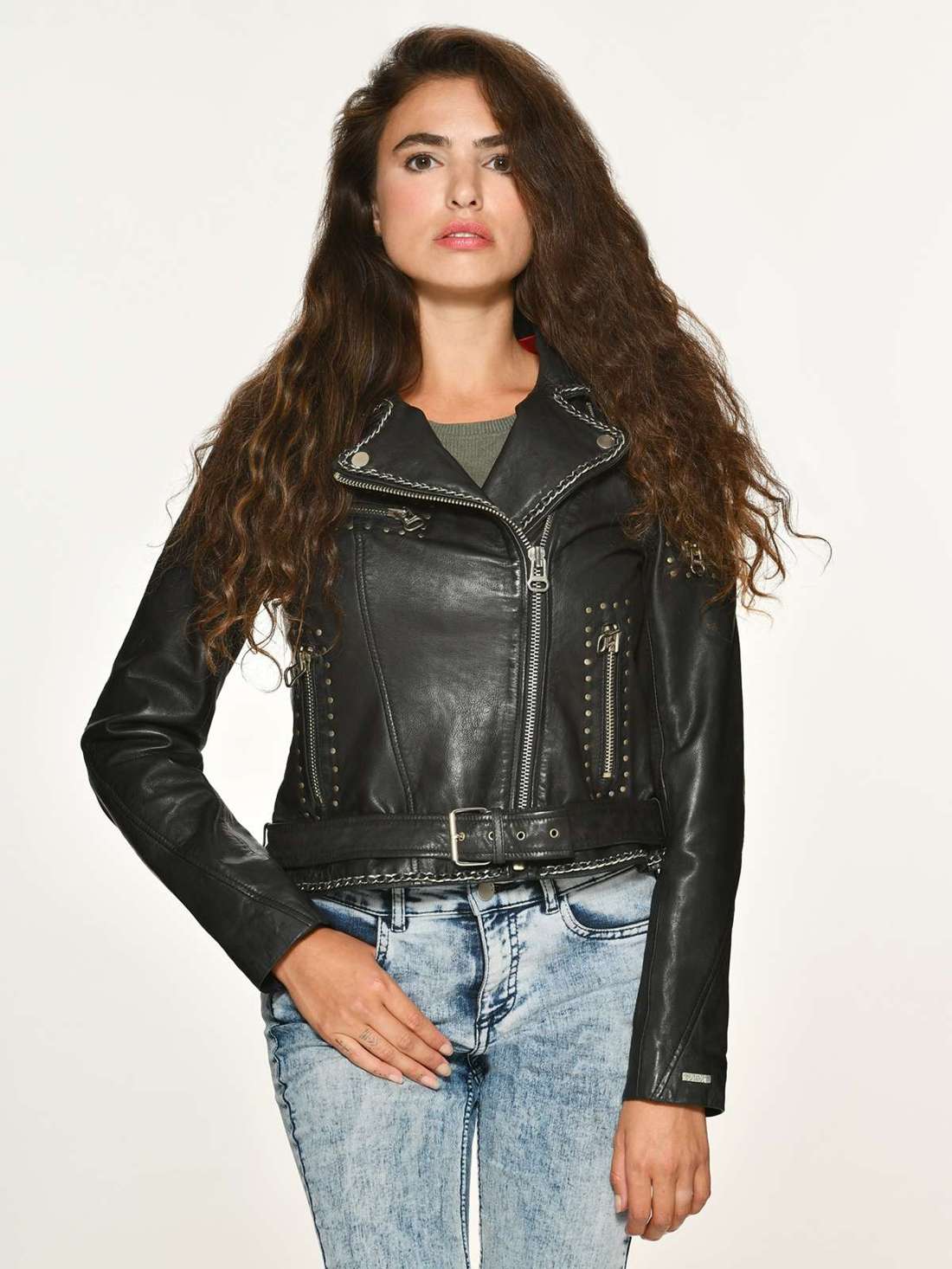 Кожаная куртка Spicer