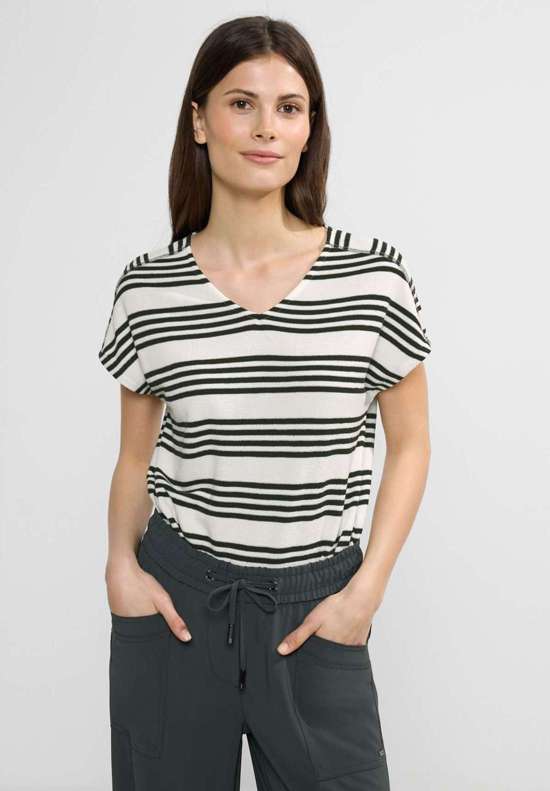 Футболка с эластичным поясом