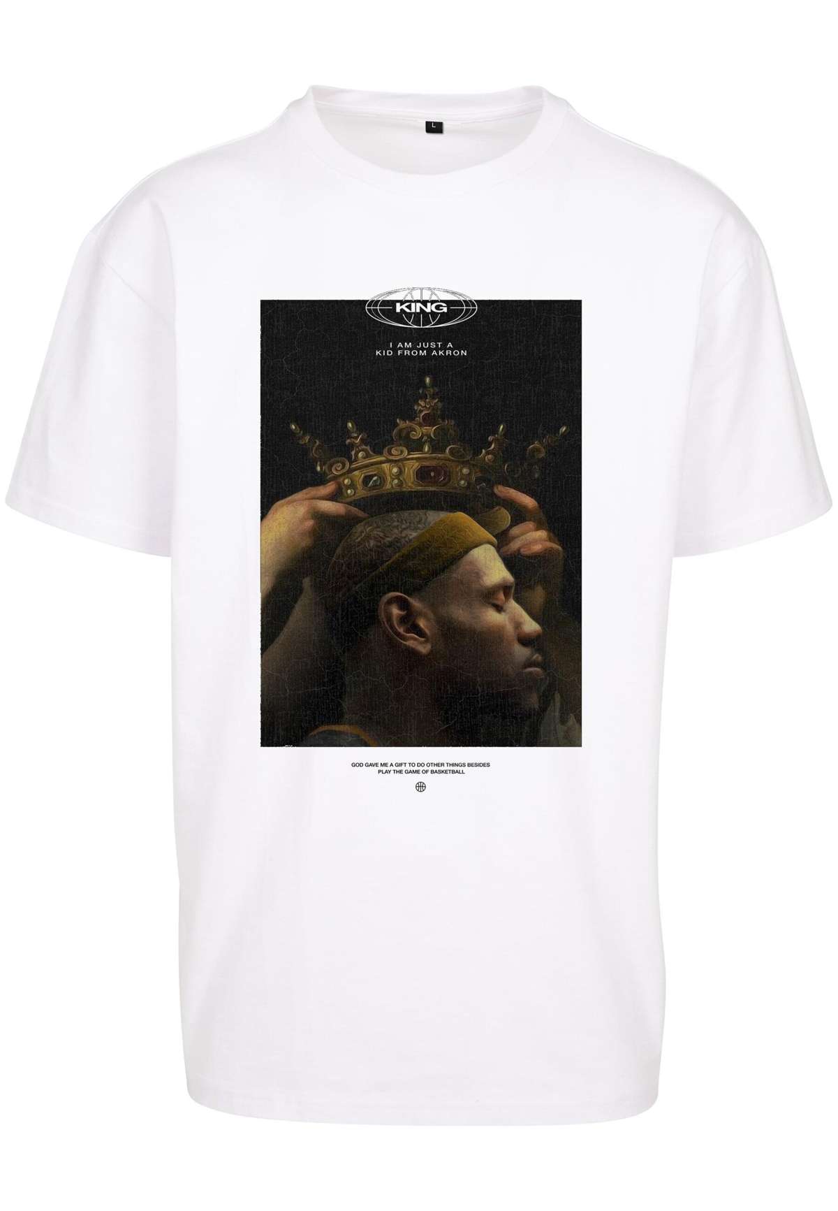 Рубашка с коротким рукавом Herren Kid from Akron Oversize Tee