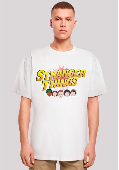 футболка Stranger Things Comic Heads