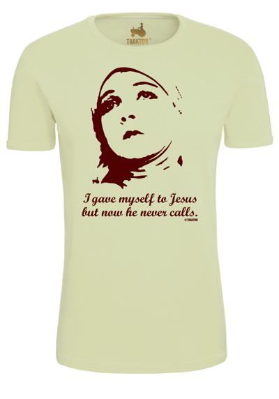 Футболка с юмористическим принтом I Gave Myself To Jesus