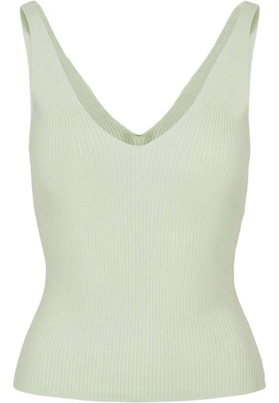 Мышечная рубашка Urban Classics Damen Ladies Rib Knit Top