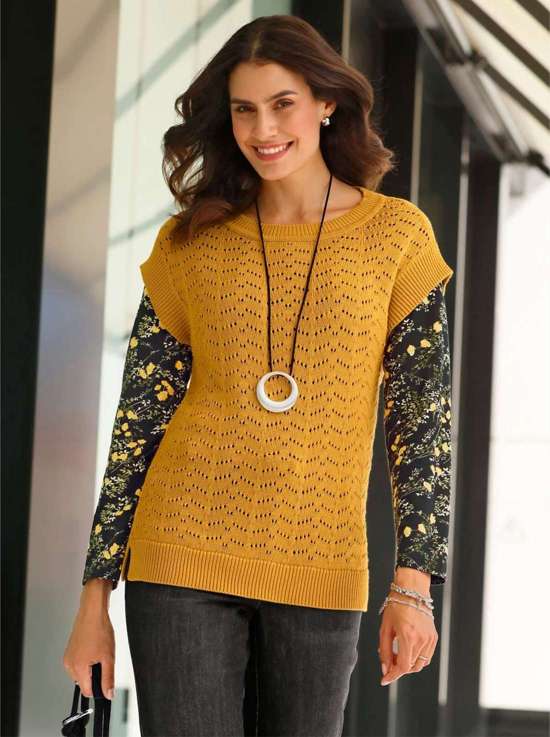 Свитер-жилет Pullunder