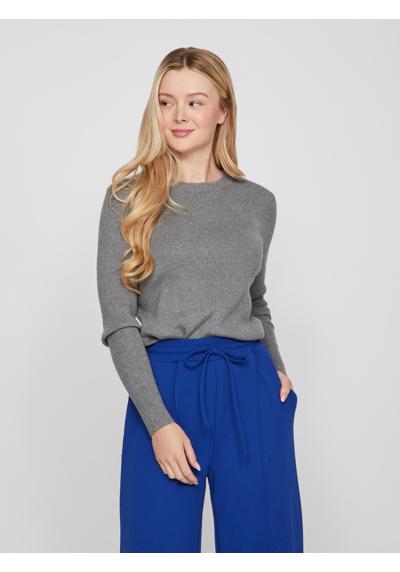 Свитер с круглым вырезом VICOMFY O-NECK L/S KNIT TOP/SU - NOOS