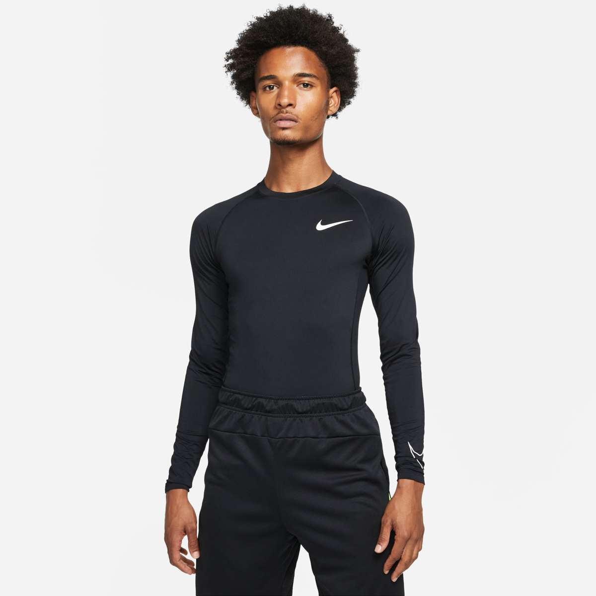 Тренировочная рубашка PRO DRI-FIT MENS TIGHT FIT LONG-SLEEVES