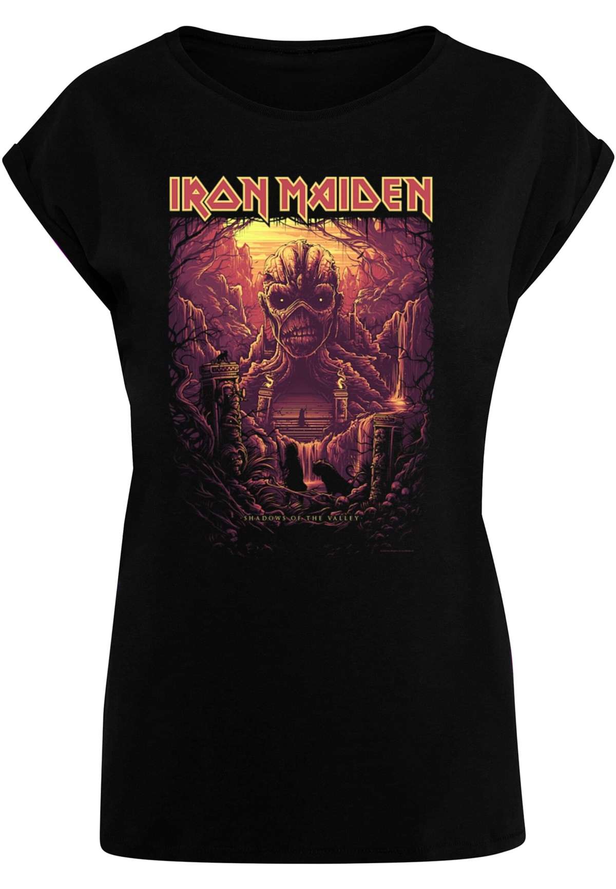 футболка Damen Ladies Iron Maiden - Mummy Extended Shoulder Tee