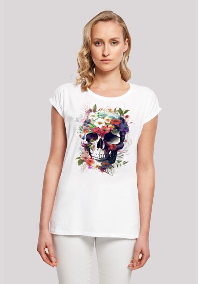 футболка Totenkopf Blumen