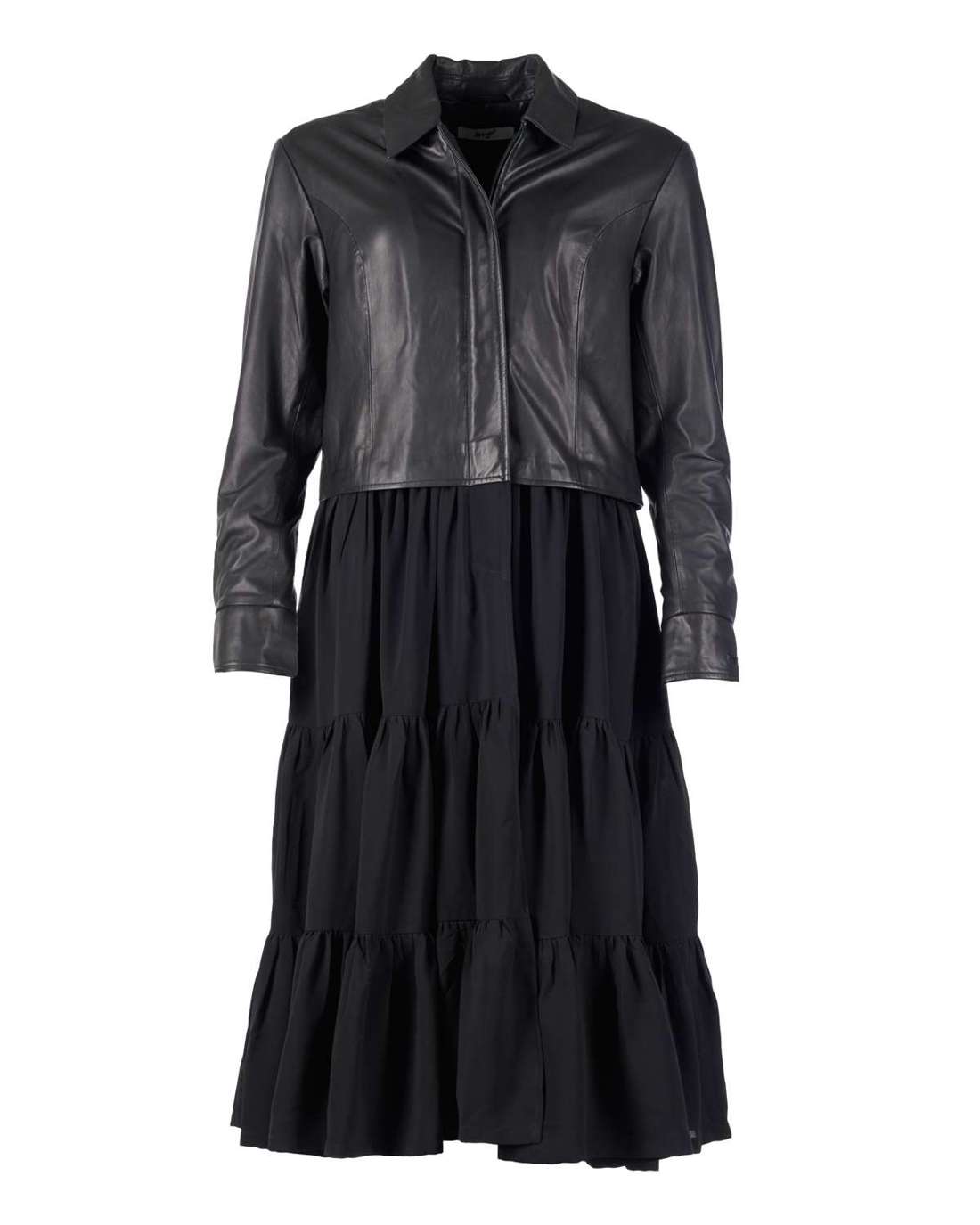 Кожаная куртка 42023083