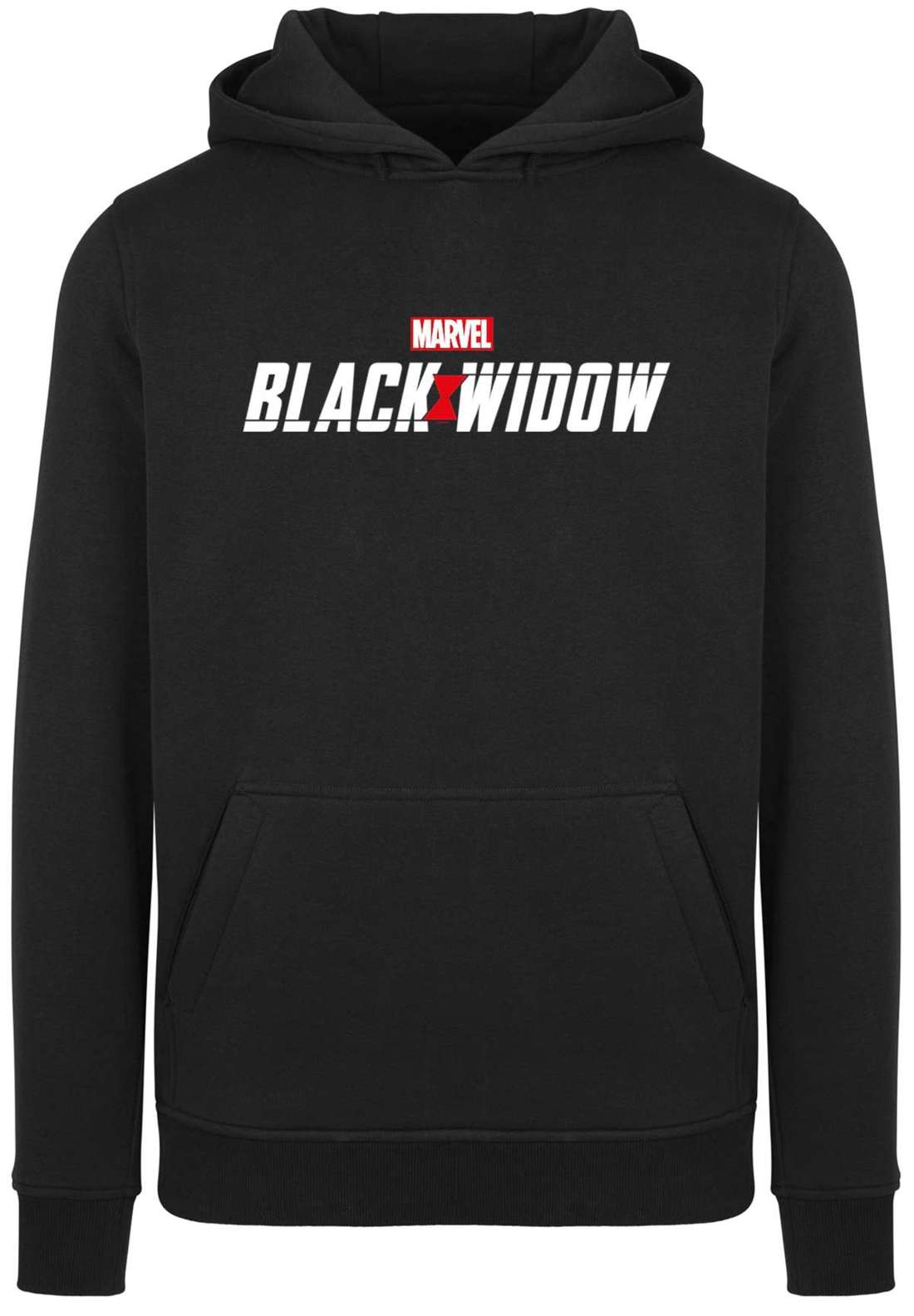 Свитер с круглым вырезом Herren Marvel Black Widow Movie Logo with Heavy Hoody
