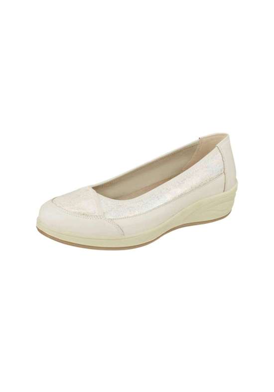 Балетки с блестящим принтом Sarah