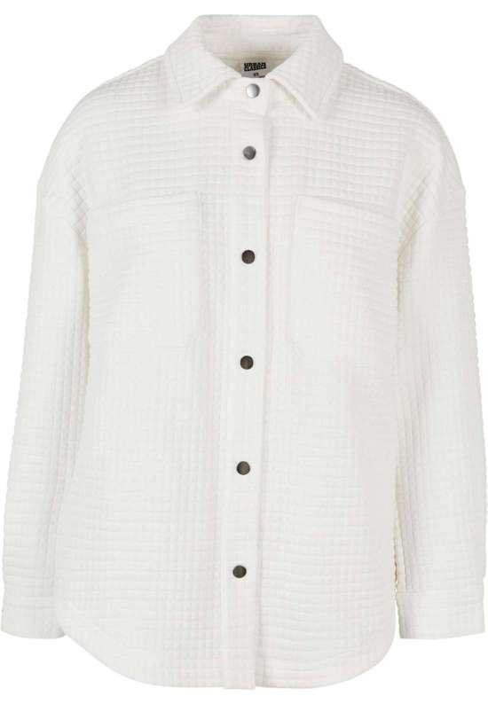 Толстовка Urban Classics Damen Ladies Quilted Sweat Overshirt