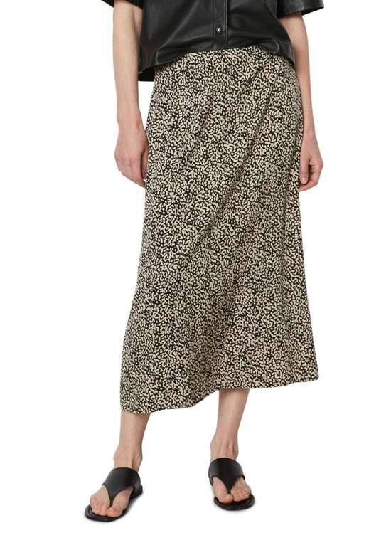 Тканая юбка aus Viskose-Twill