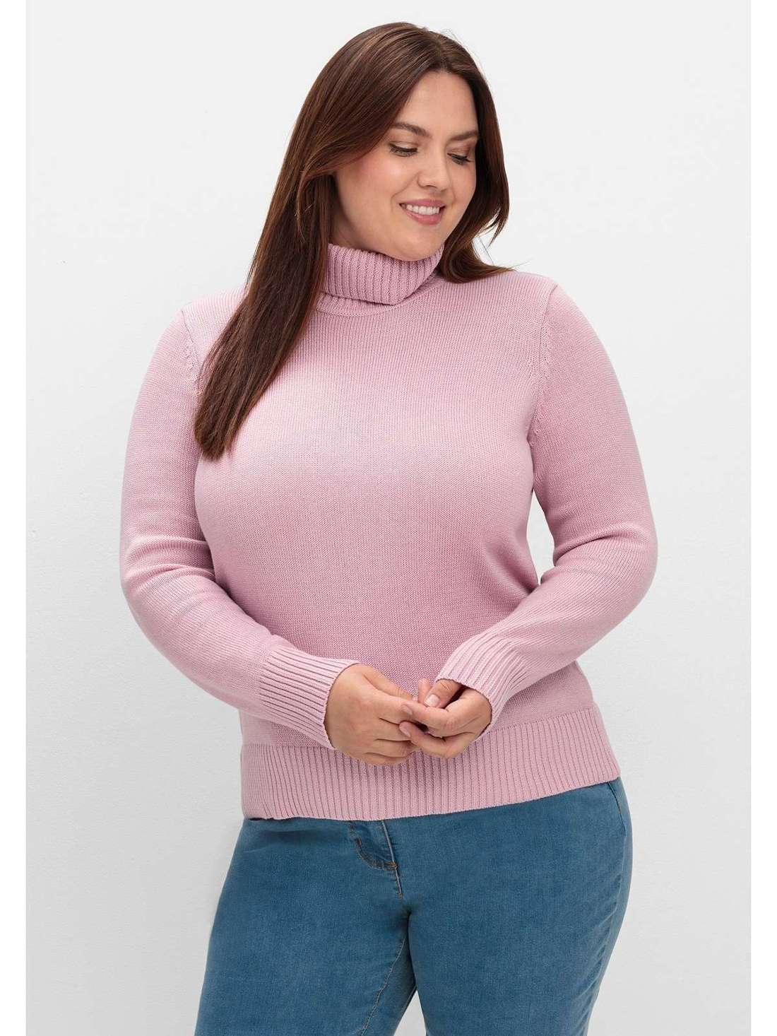 Свитер с высоким воротником Große Größen