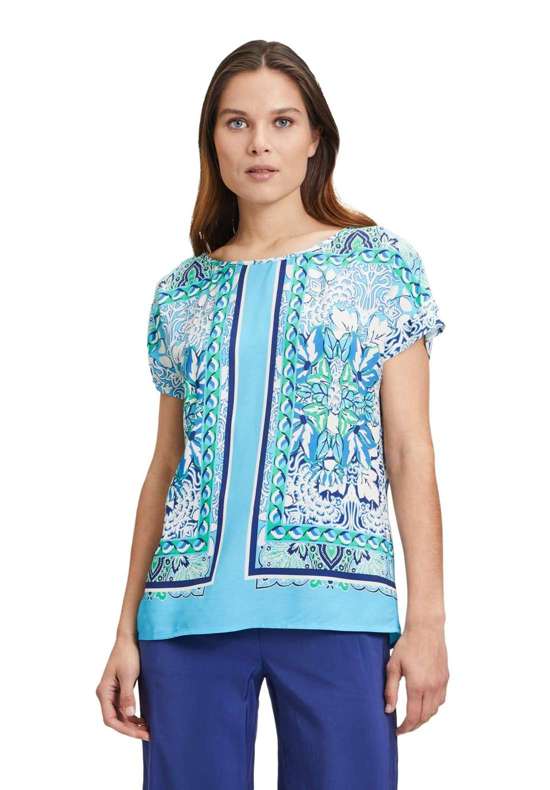 Блузка топ Blusentop mit Fledermausärmeln