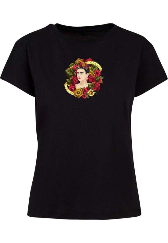 футболка Damen Ladies Frida Kahlo - Much flowers Box Tee