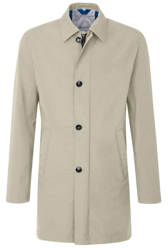 Короткое пальто с функцией стрейч.