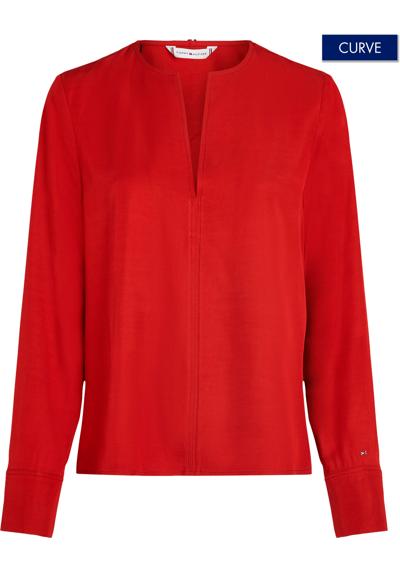 Блузка с длинными рукавами CRV VISCOSE V-NECK LS BLOUSE