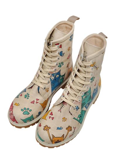 ботинки на шнуровке Damen Boots Cat Lovers Vegan Damen Boots / female