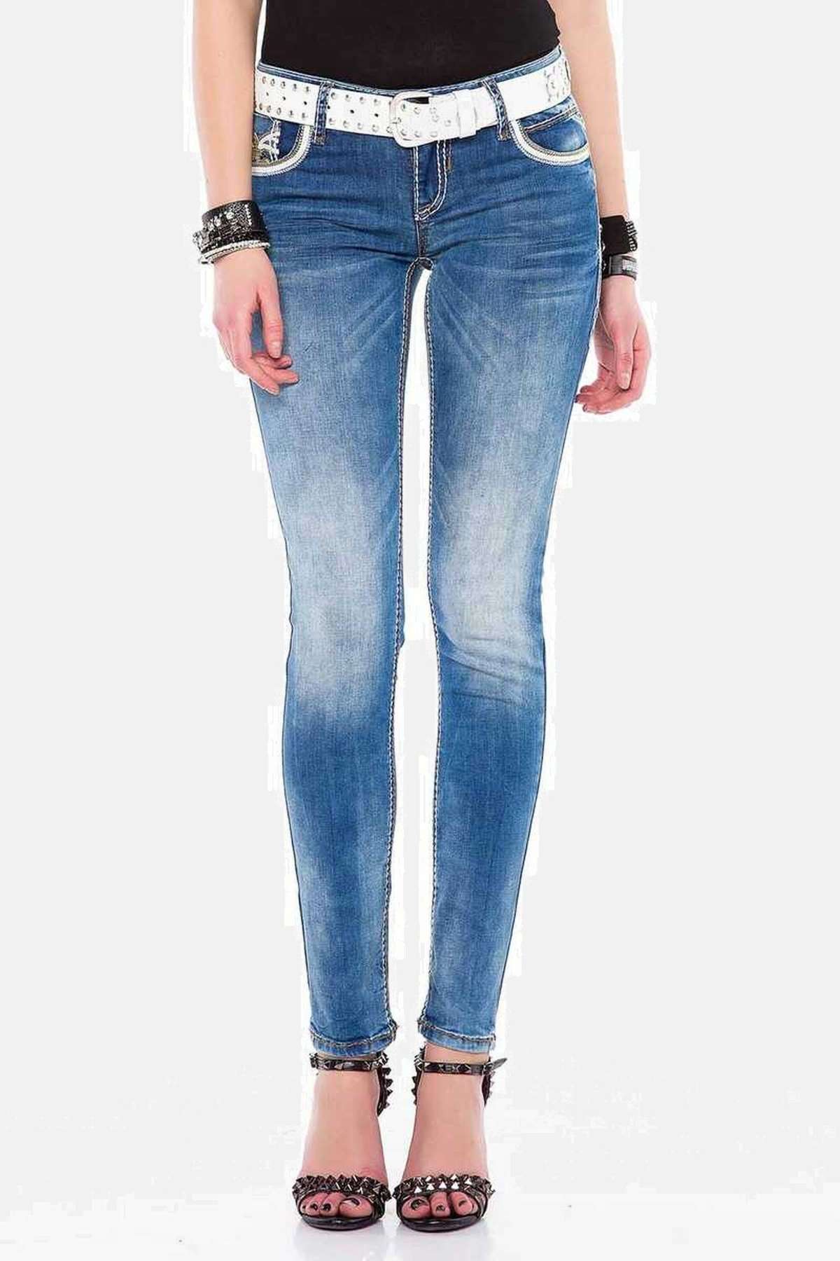 Джинсы узкого кроя Jeans