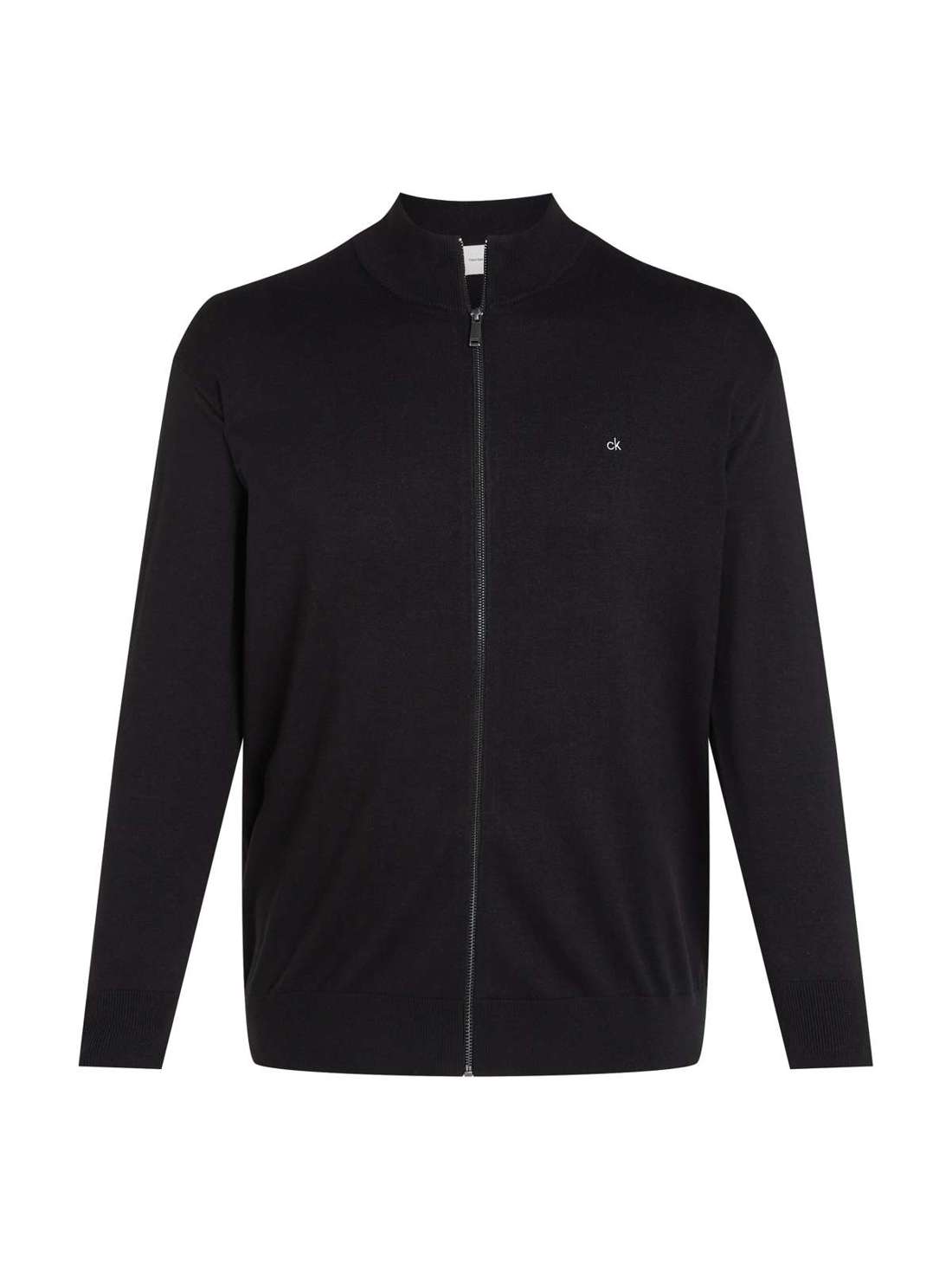 Толстовка больших размеров с логотипом BT_COTTON SILK BLEND ZIP JACKET