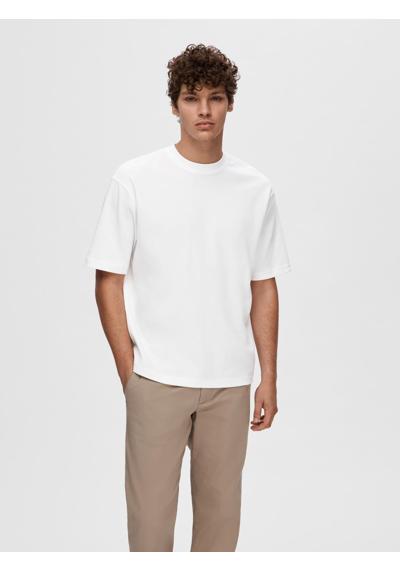 футболка SLHLOOSEOSCAR SS O-NECK TEE NOOS