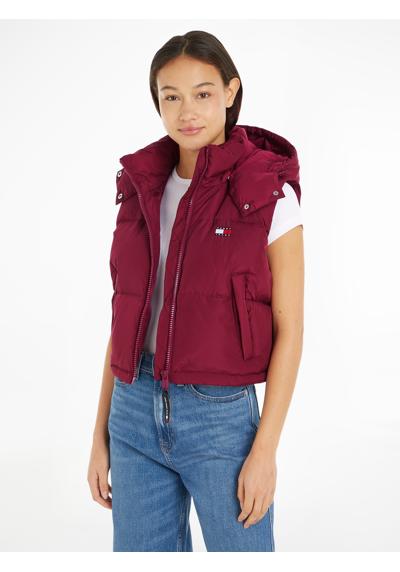 Стеганый жилет модного укороченного фасона. TJW CRP ALASKA PUFFER VEST