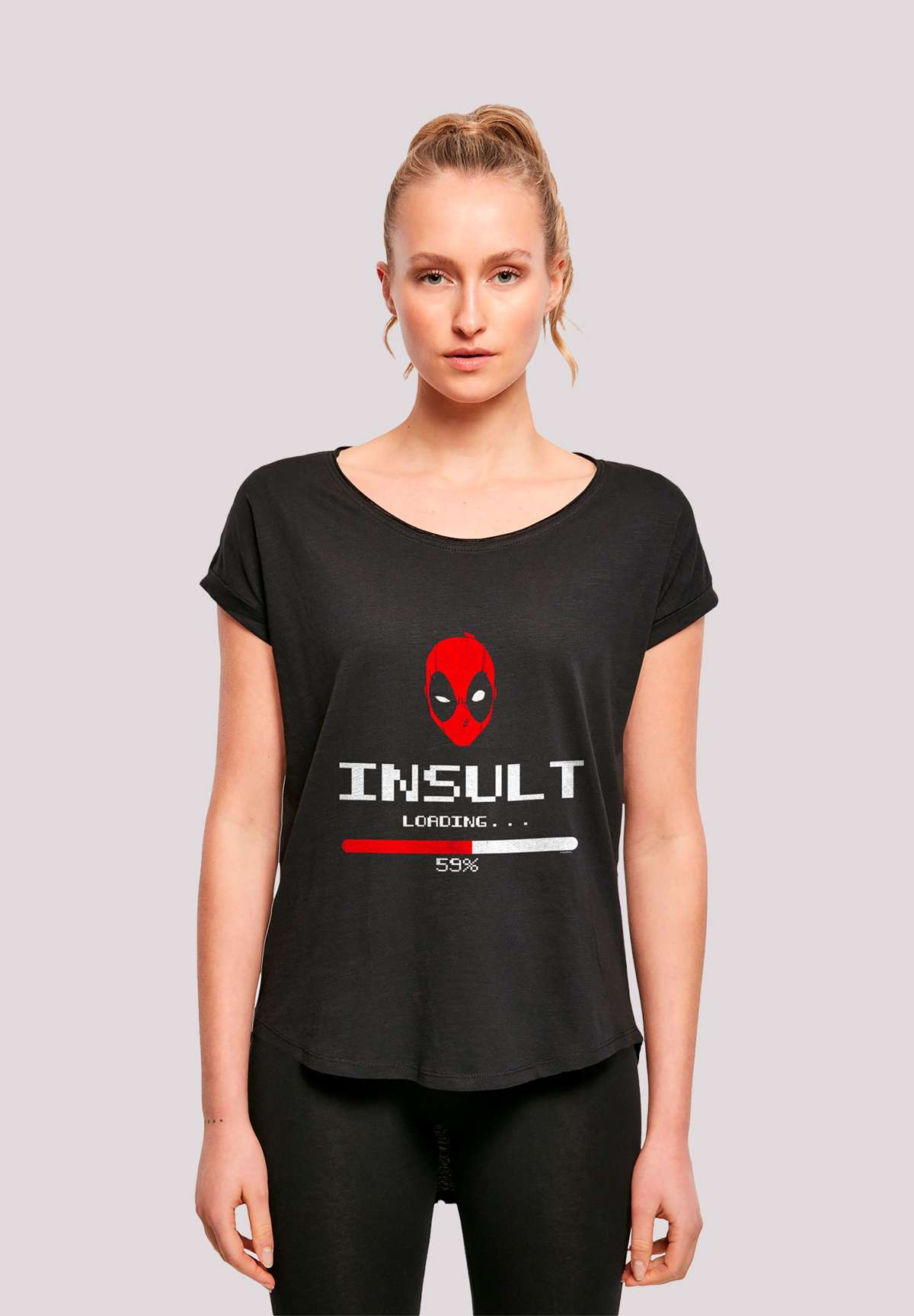 футболка Marvel Deadpool Insult Loading