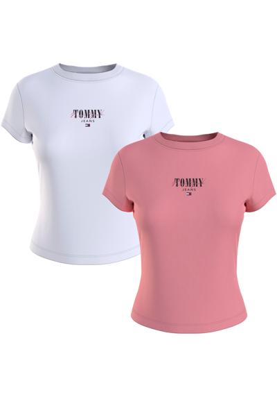Футболка с флагом Tommy Jeans TJW 2 PACK SLIM ESSENTIAL LOGO 1