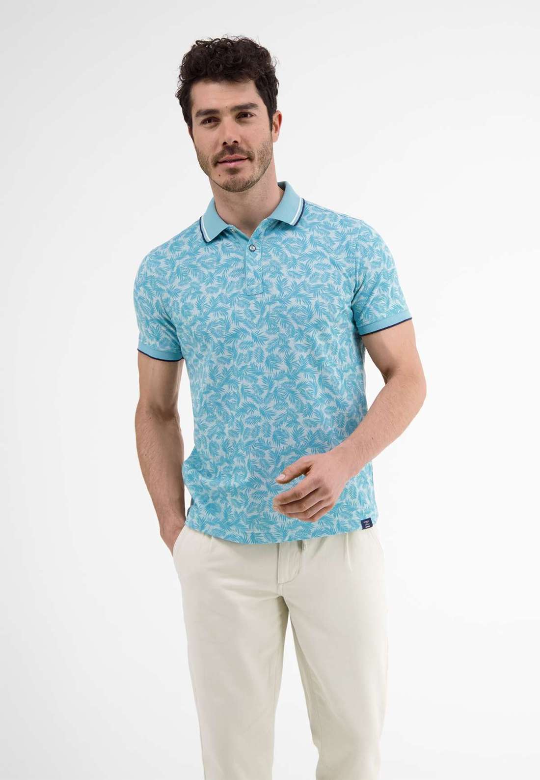 рубашка поло LERROS POLO 1/2 ARM