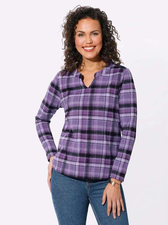 Рубашка с длинным рукавом Jacquard-Shirt