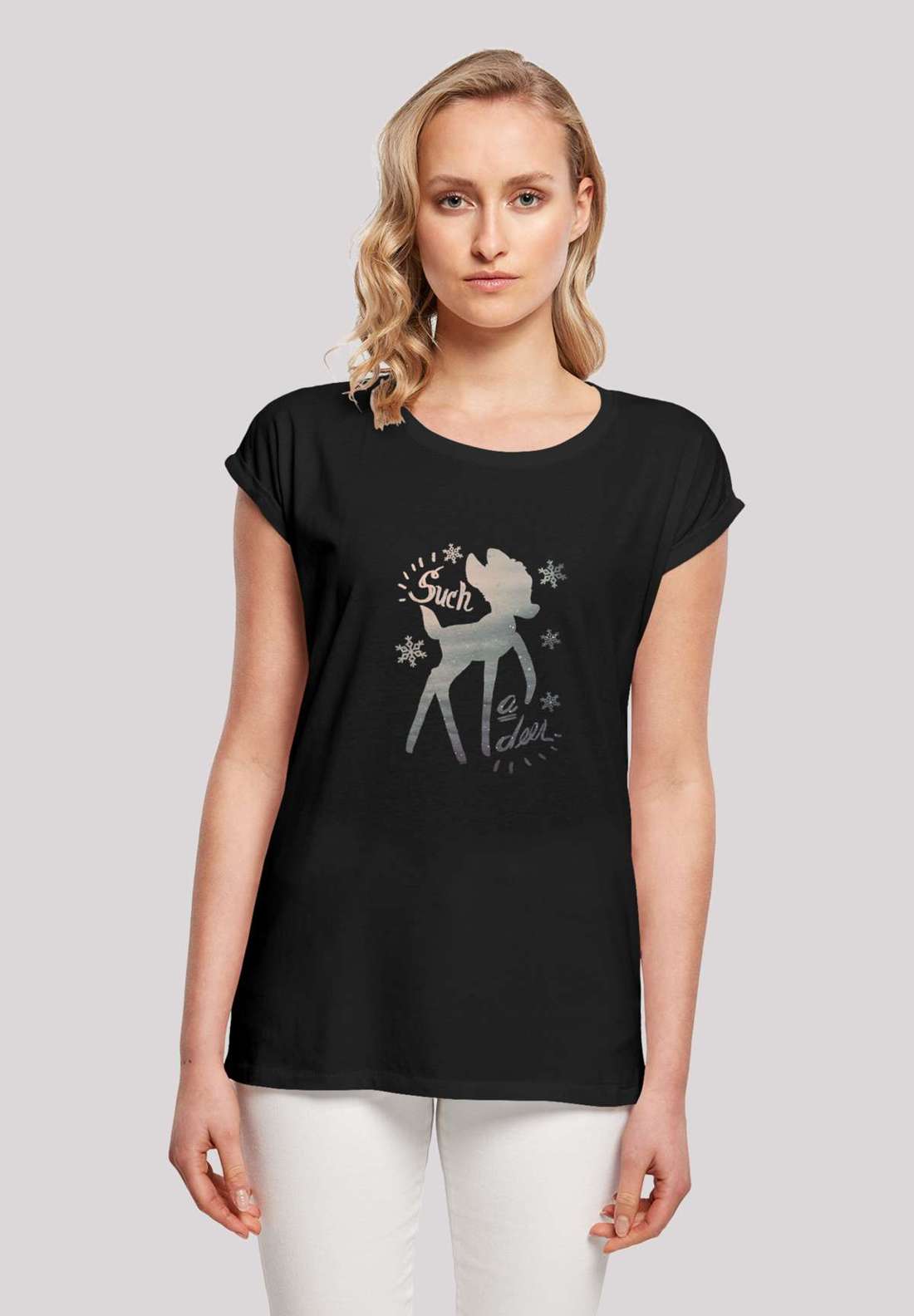футболка ` Bambi Winter Deer BLK`