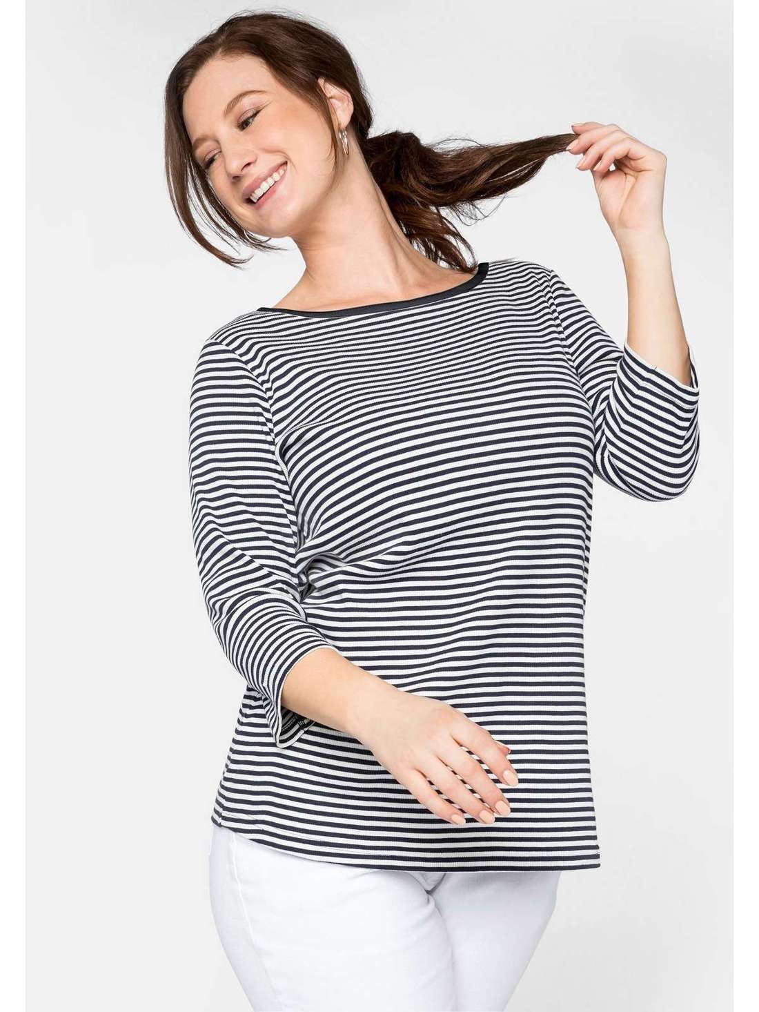 рубашка с рукавом 3/4 Große Größen