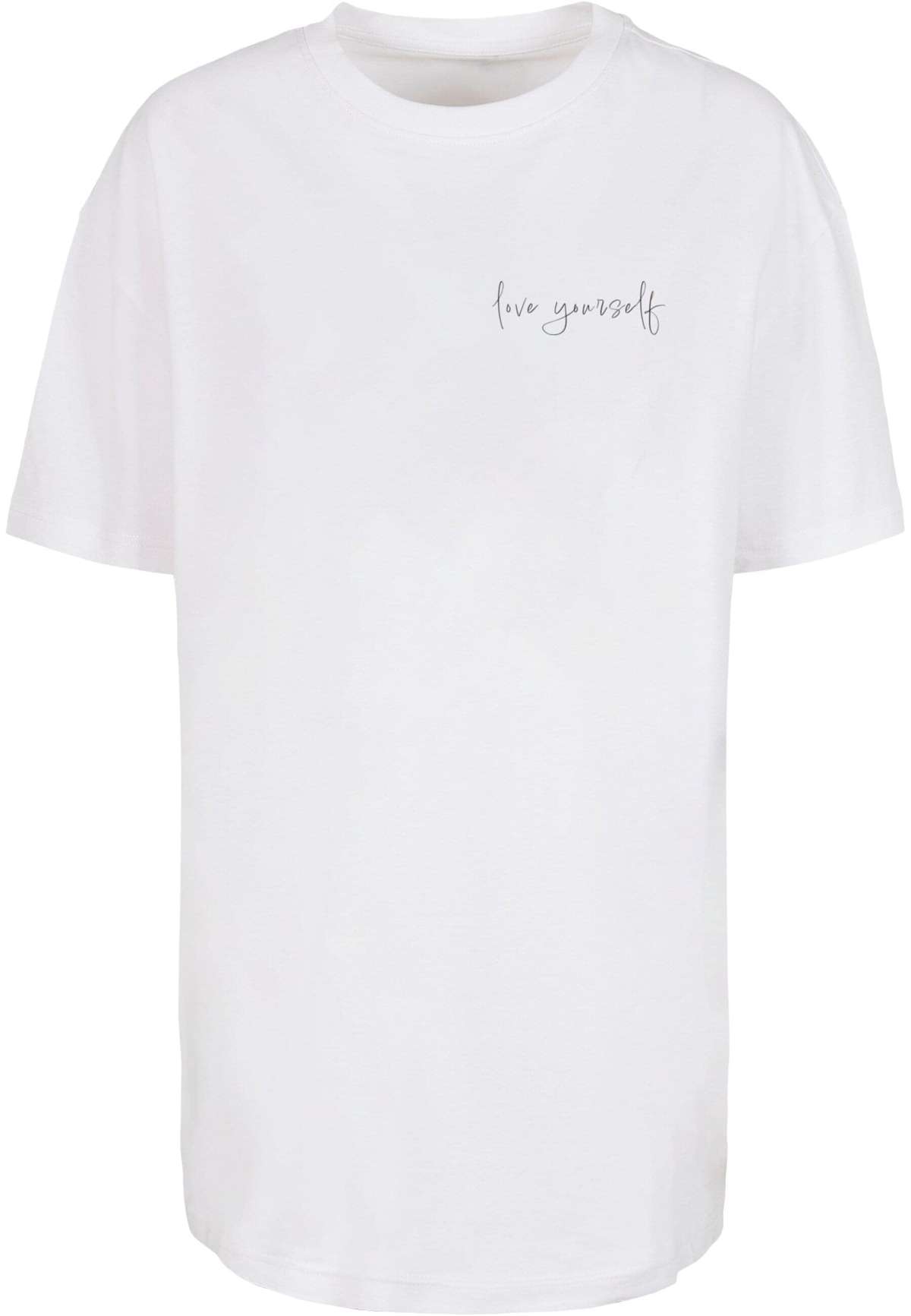 футболка Damen Ladies Love Yourself Oversized Boyfriend Tee