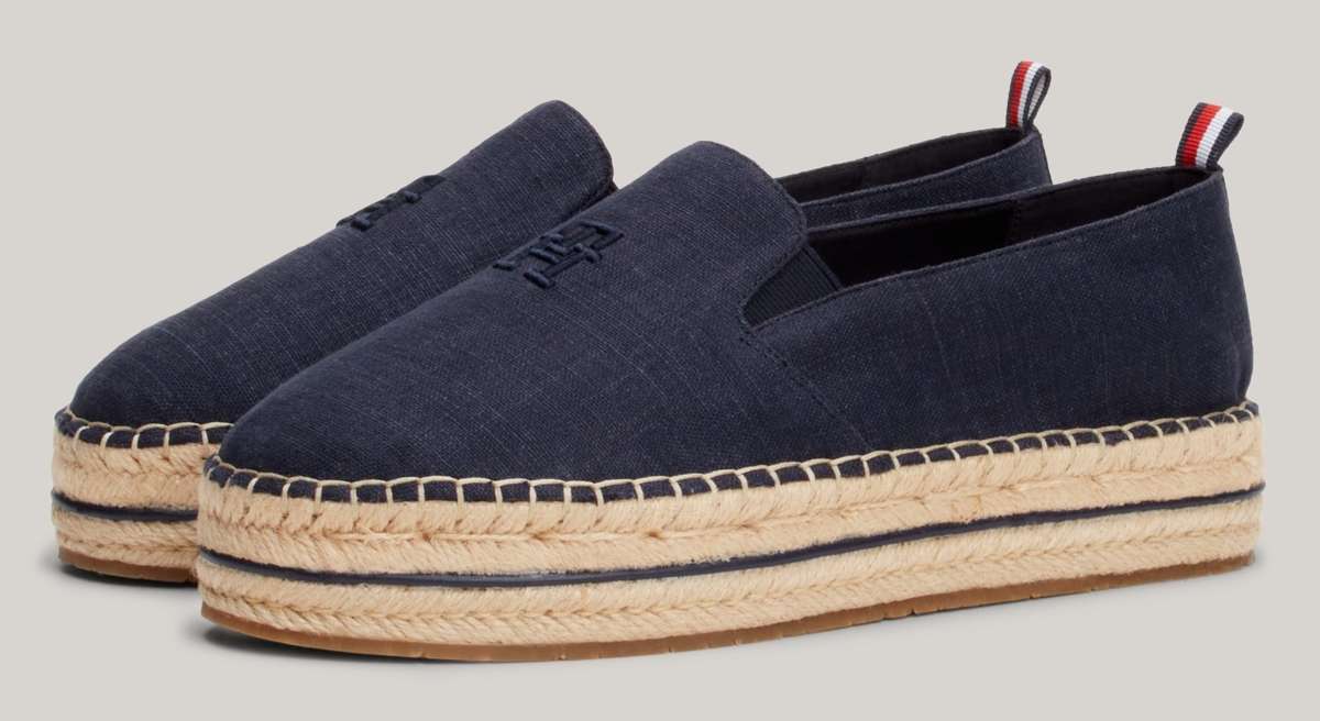 Эспадрилья TH EMBROIDERED CANVAS FLATFORM