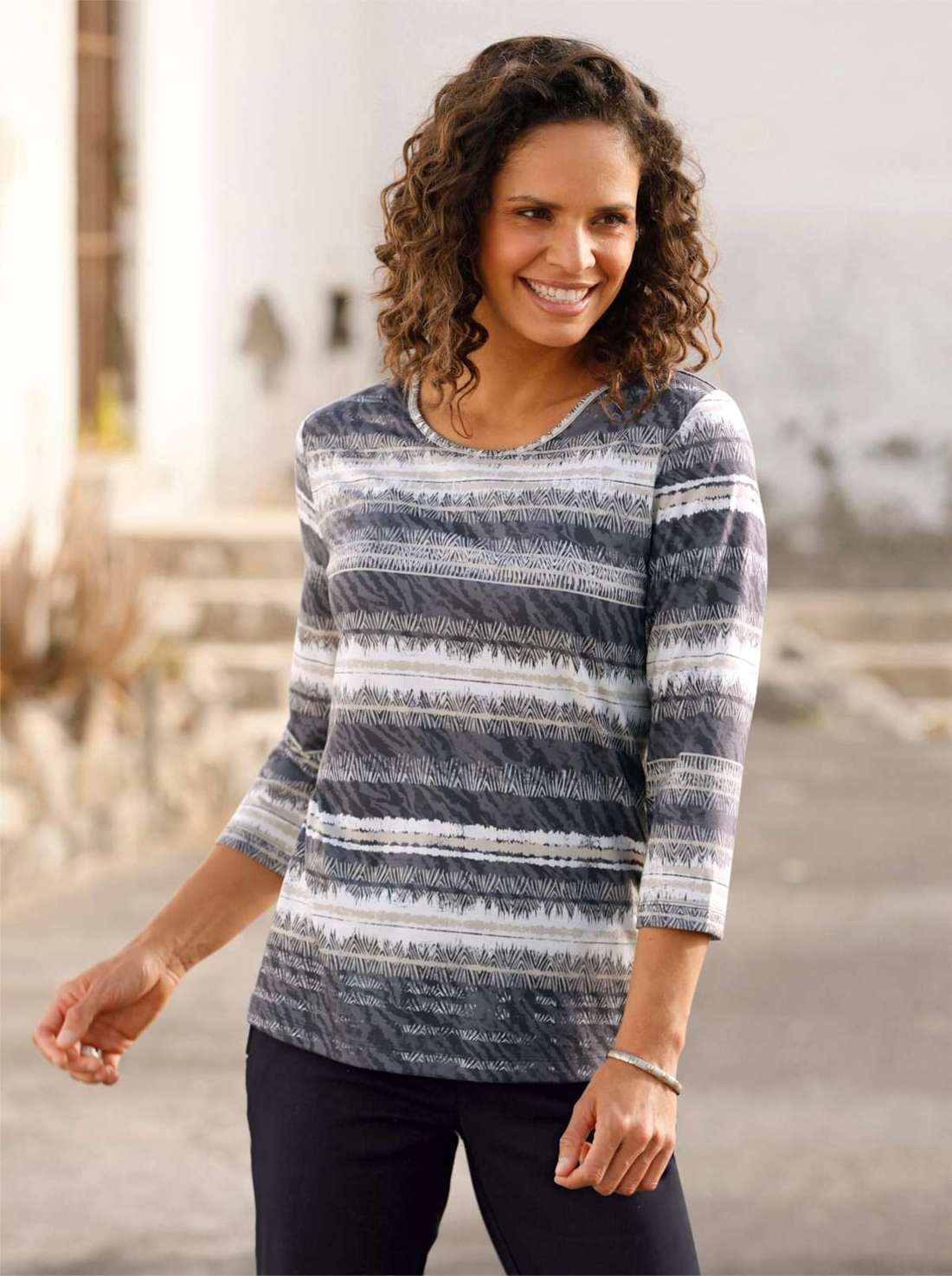 рубашка с рукавом 3/4 Druck-Shirt