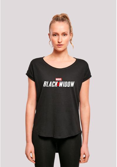 футболка Marvel Black Widow Movie Logo
