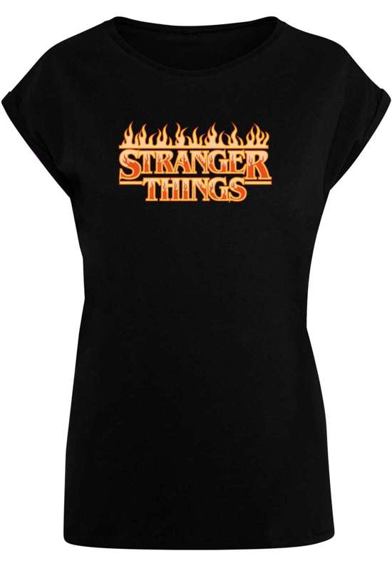 футболка Damen Ladies Stranger Things - Fire Logo T-Shirt