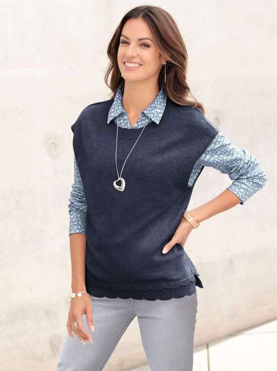 Свитер-жилет Pullunder