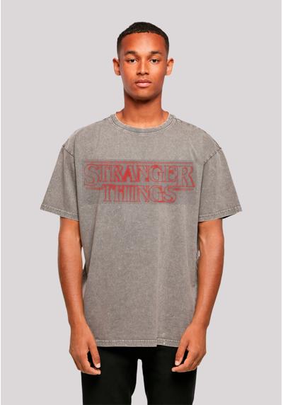футболка Stranger Things Glow Logo Netflix TV Series