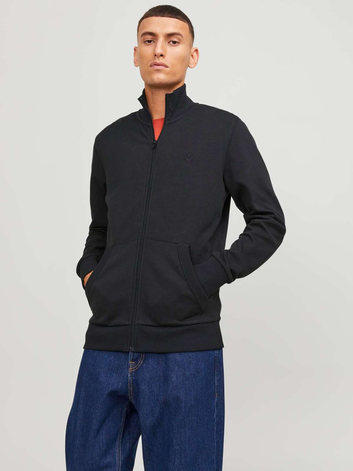 Толстовка JJEPAULOS SWEAT ZIP NOOS