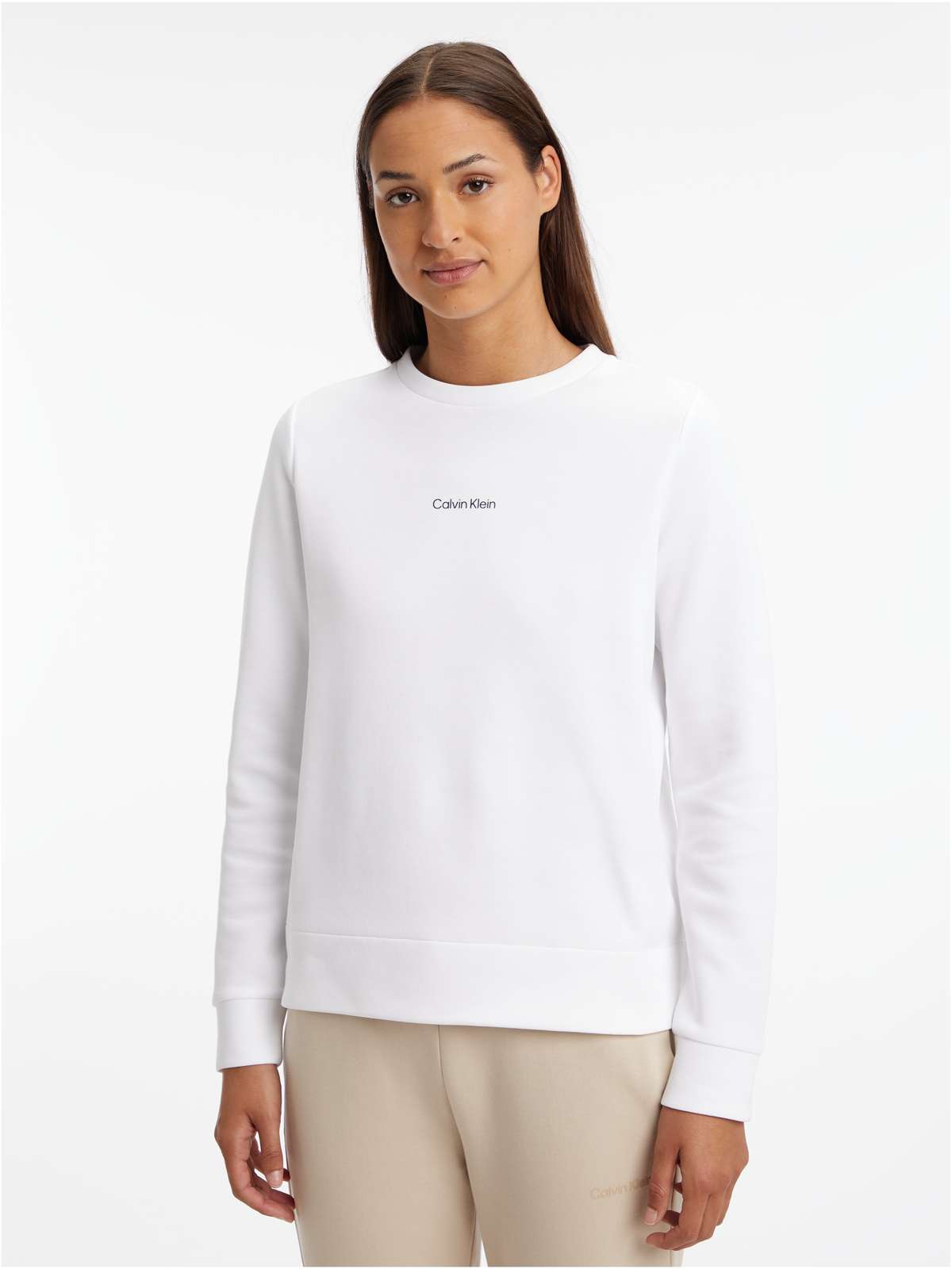 Толстовка с круглым вырезом MICRO LOGO ESS SWEATSHIRT