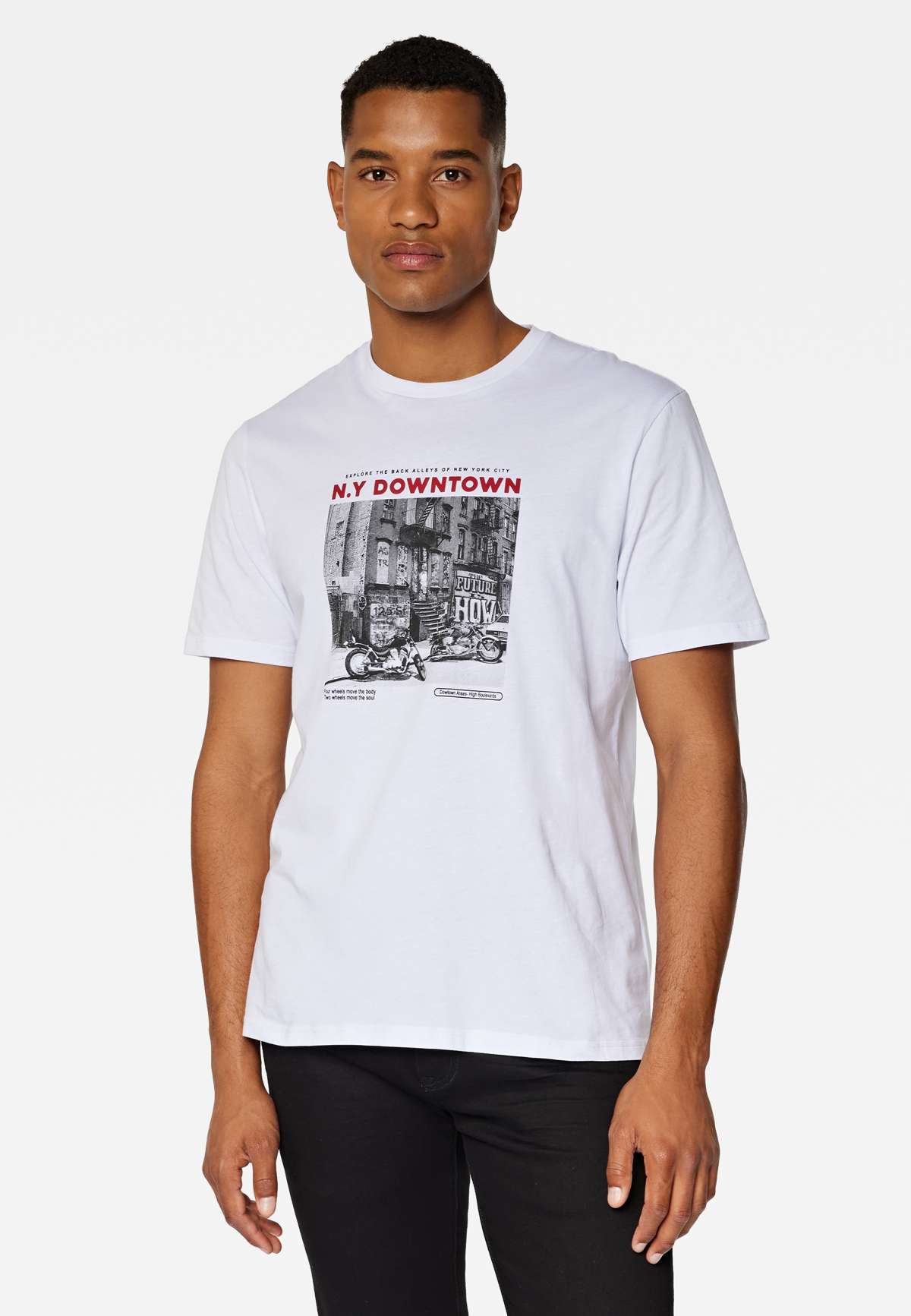 рубашка с круглым вырезом NY DOWNTOWN TEE