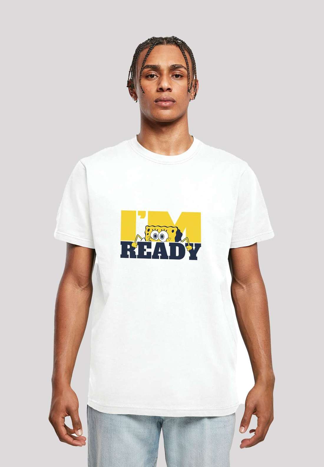 футболка Spongebob Schwammkopf I`M READY - Ich bin bereit!