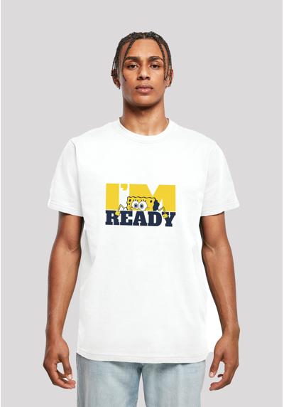 футболка Spongebob Schwammkopf I`M READY - Ich bin bereit!