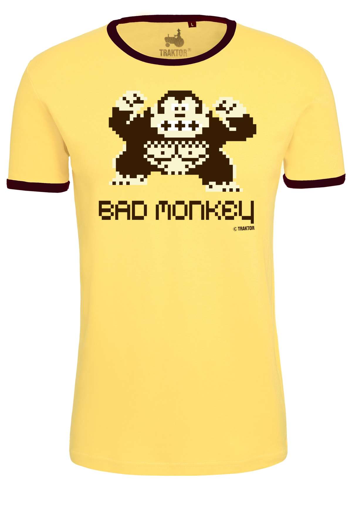 Футболка с модным игровым принтом Bad Monkey