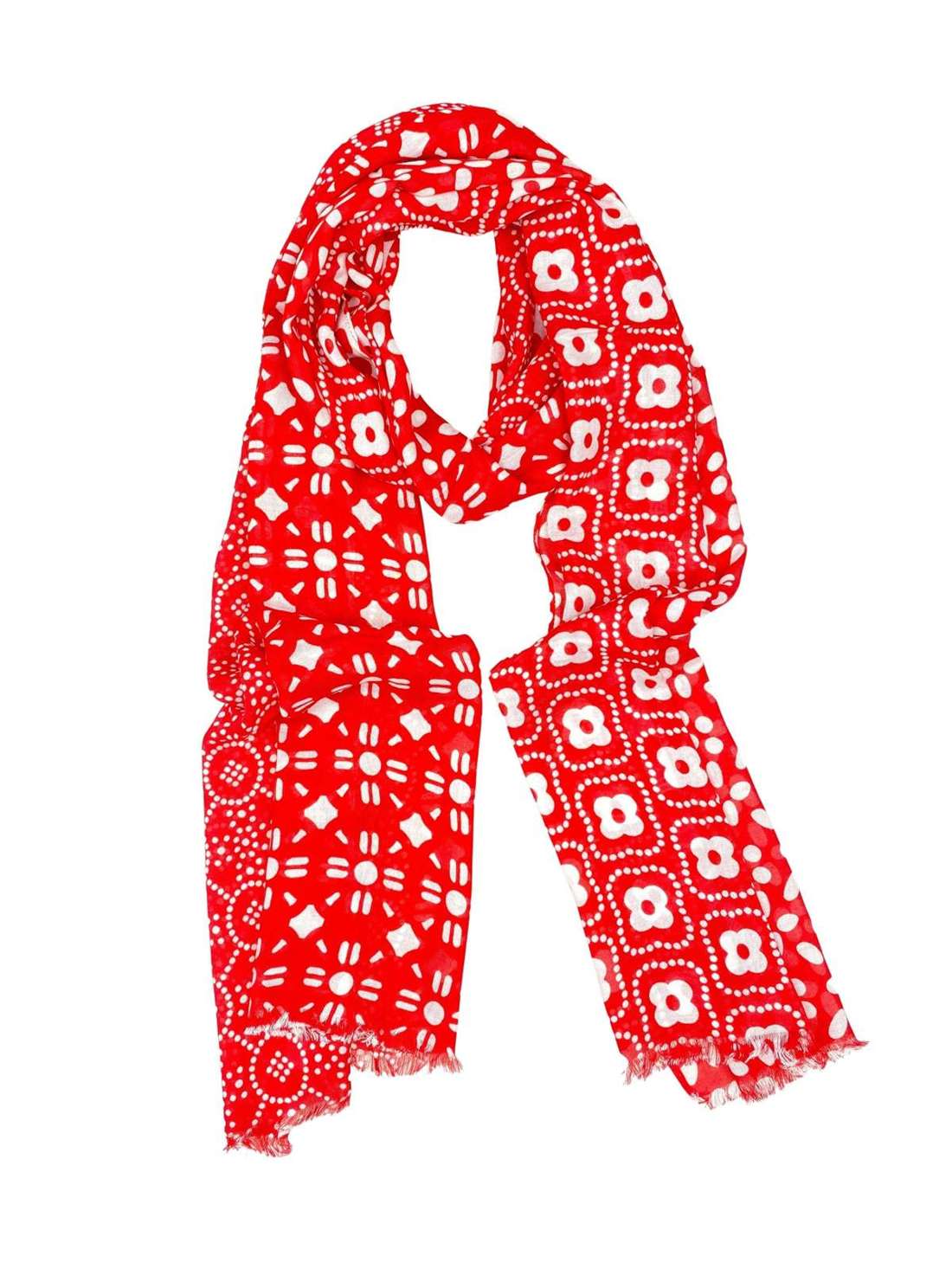 Модный шарф в лоскутном стиле Loreen