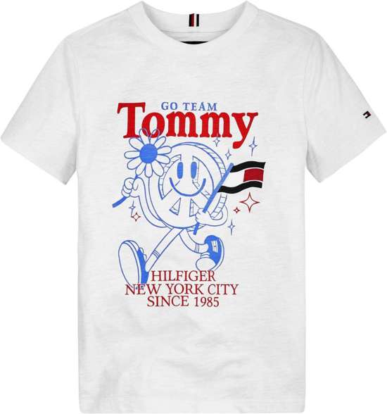 Футболка детская до 16 лет, с крупным принтом спереди