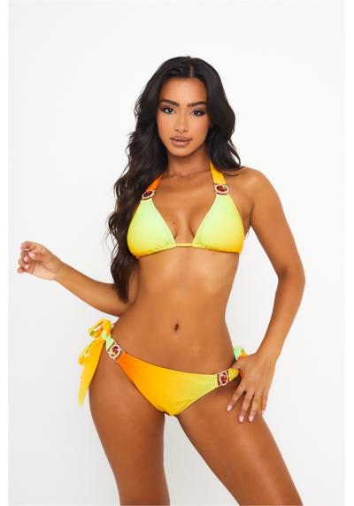 Треугольный лиф бикини со стильной отделкой камнями Club Tropicana Triangel Top