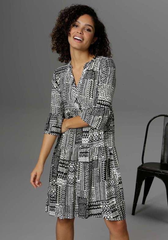 Летнее платье в фольклорном стиле